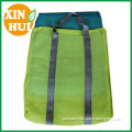 virgin hdpe mesh roll up large beach mat with tote bag